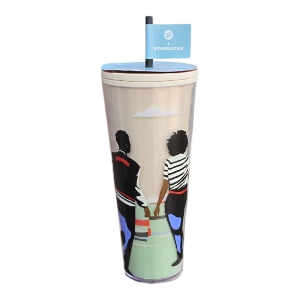 New Starbucks 2024 Lou Tumbler - Damon Brown Black Hist, NWT